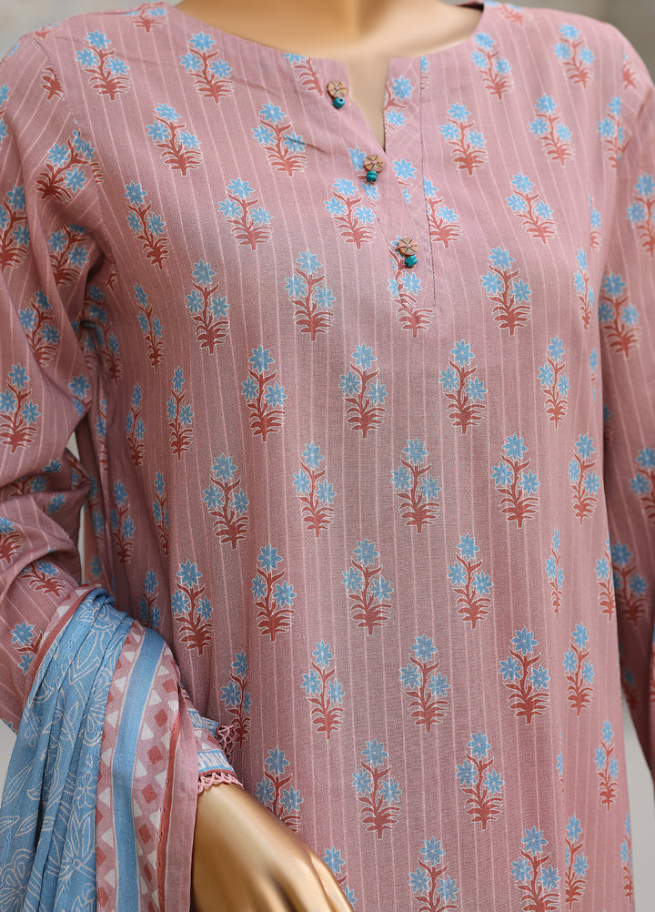 Nayab by HZ Textiles Unstitched Printed Cotton Lawn 3 Piece Suit HZ28UN NPC-09 - Casual Collection