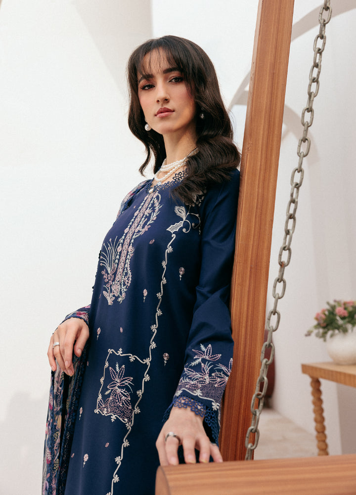 Zync by Florent Untitched Lawn Embroidered 3 Piece Suit FL26UZ FZ-5A - Summer Collection