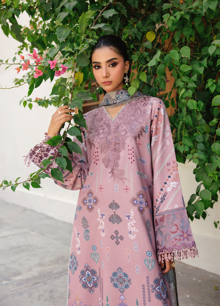 Zync by Florent Whispers Unstitched Embroidered Modal 3 Piece FL25WW FL-5A - Winter Collection