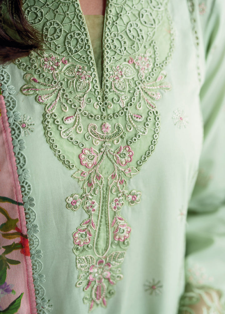 Whispers of Summer by Neeshey Unstitched Embroidered Luxury Lawn 3 Piece Suit NSH26ULW INEZ - Summer Collection