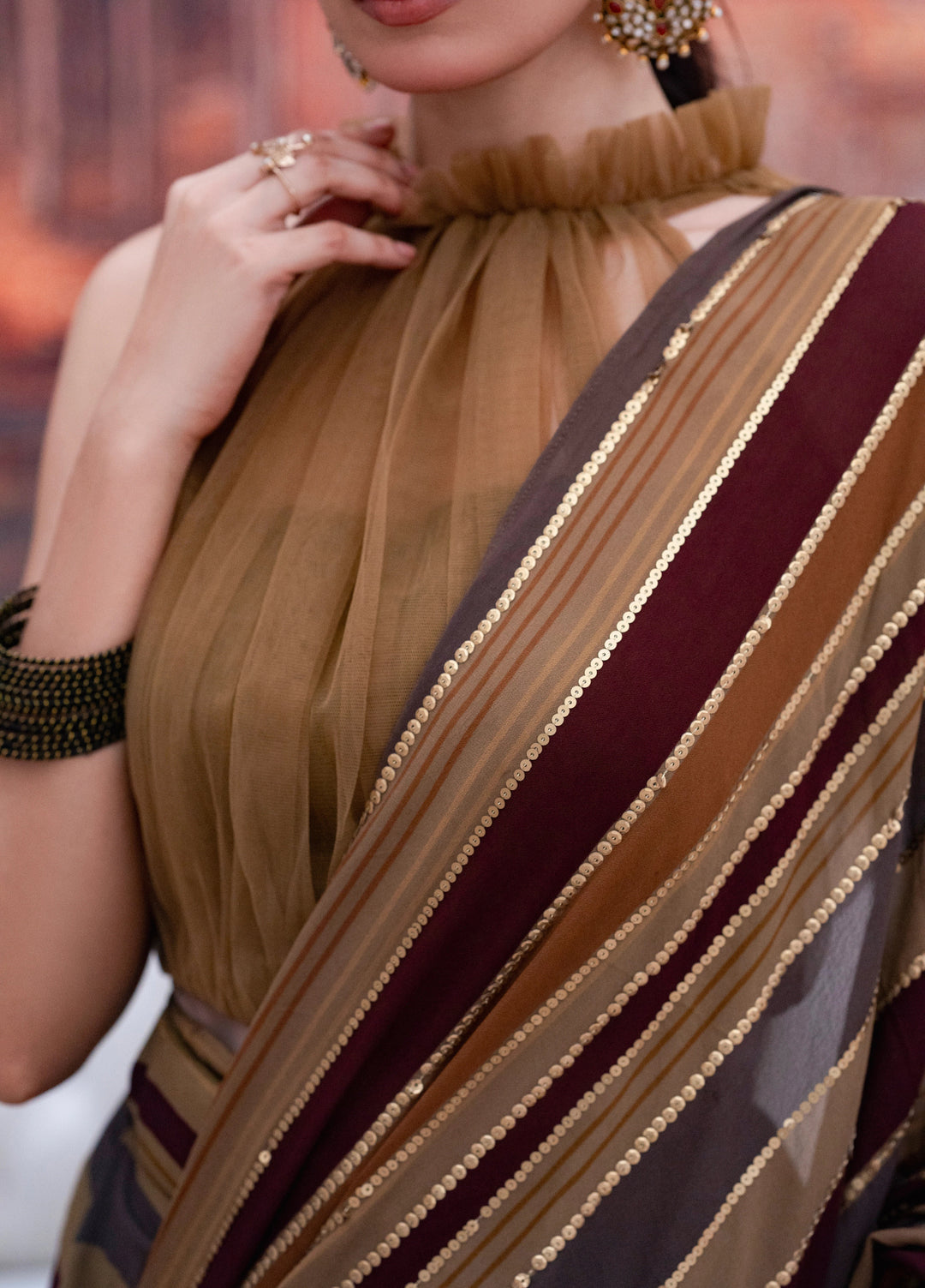 Lia by Miras Women Pret 3 Piece Embroidered Georgette Chiffon DALIA - Festive Collection