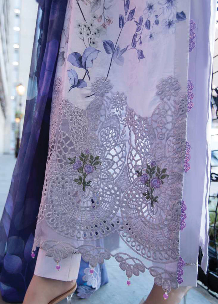 Sunshine Bloom by Al Zohaib Unstitched Embroidered Lawn 3 Piece Suit AZ26USL D1 - Summer Collection