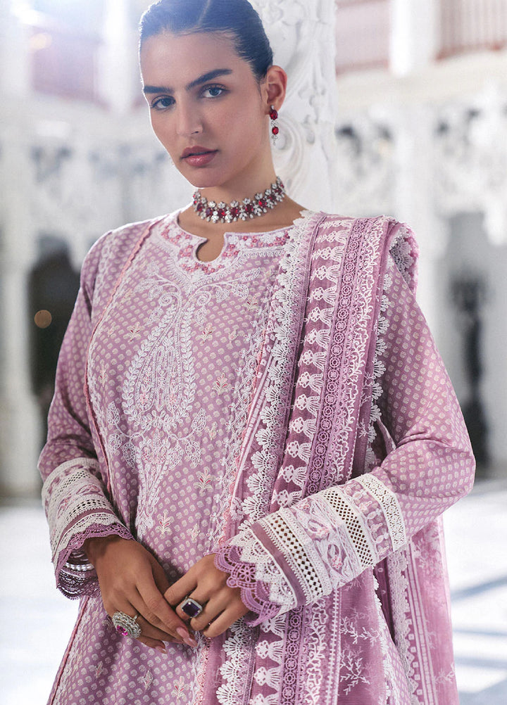 Sobia Nazir Unstitched Embroidered Luxury Lawn 3 Piece Suit SN26ULE D-11 B - Eid Collection