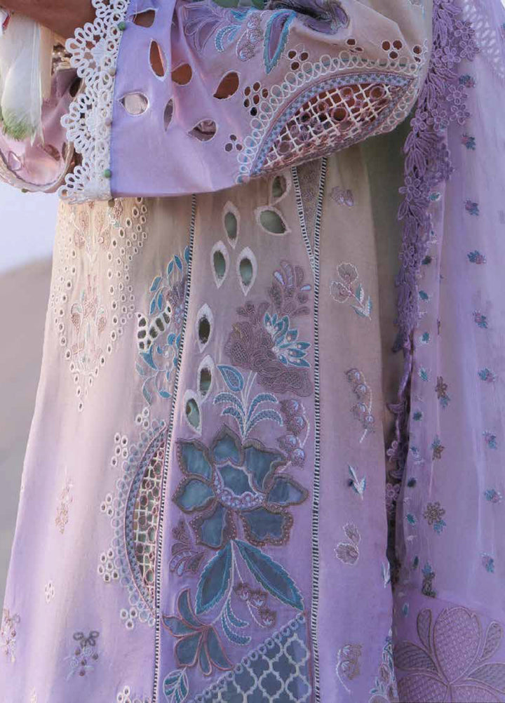 Aman by Nureh Unstitched Embroidered Luxury Lawn 3 Piece Suit NU26UA NE-228 - Festive Collection