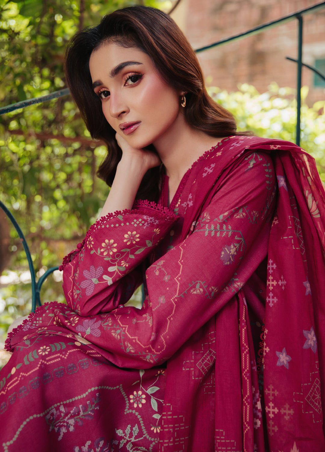 Zync by Florent Unstitched Printed Lawn 3 Piece Suit FL26ULE FZ-1 - Eid Collection