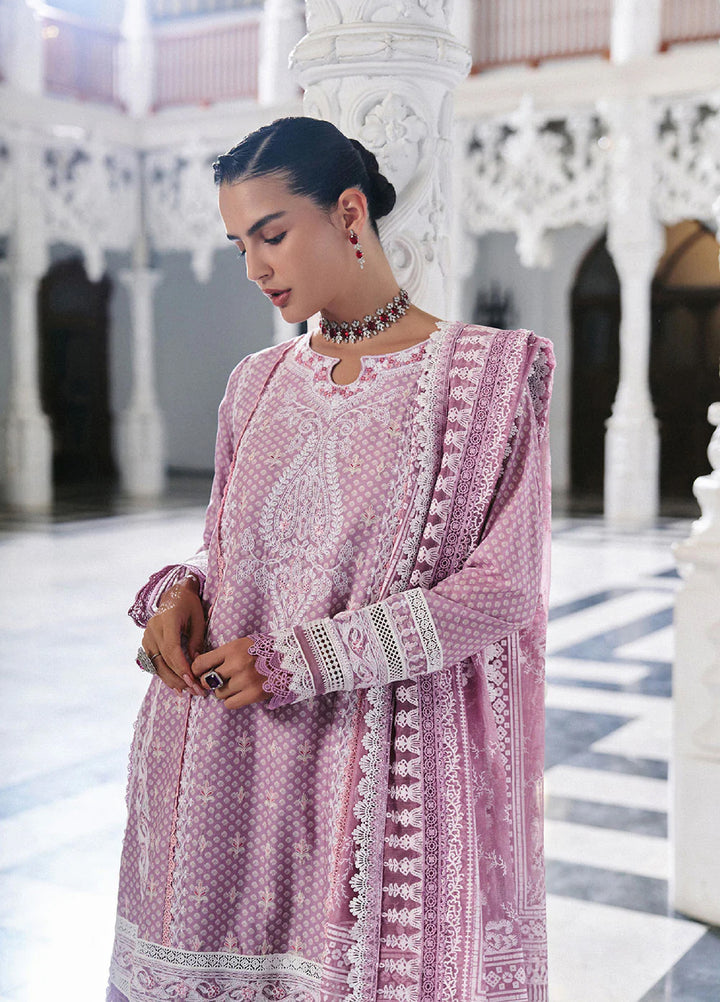 Sobia Nazir Unstitched Embroidered Luxury Lawn 3 Piece Suit SN26ULE D-11 B - Eid Collection