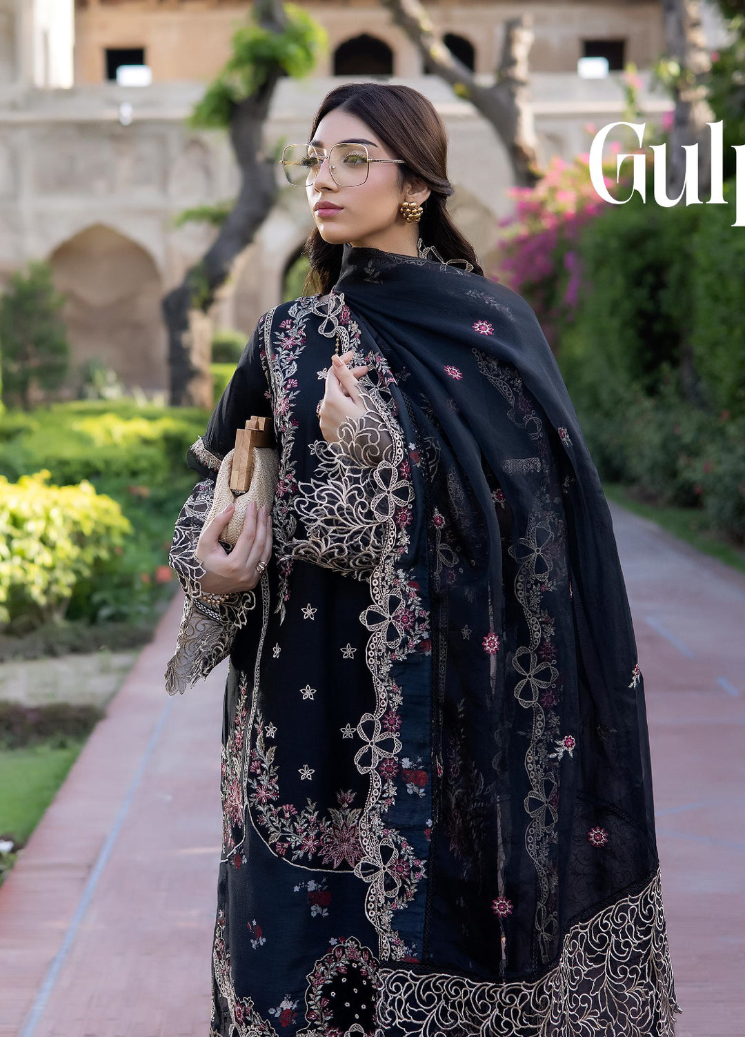 Inara by Javairia Women RTW Embroidered Lawn 2 Piece Suit IN26PJF Gulposh - Festive Collection