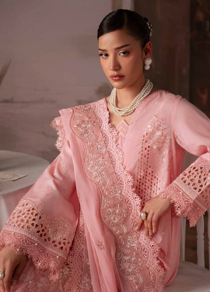 Feya by Nureh Unstitched Embroidered Lawn 3 Piece Suit NU26ULF FE-22 - Eid Collection