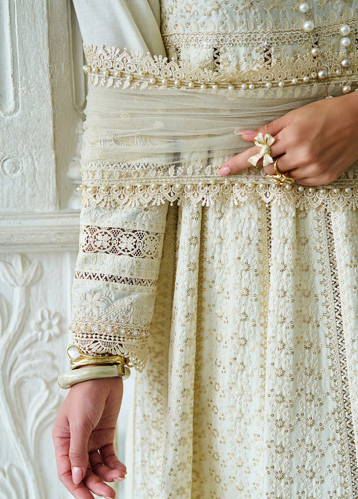 Sobia Nazir Unstitched Embroidered Luxury Lawn 3 Piece Suit SN26ULE D-01 A - Eid Collection