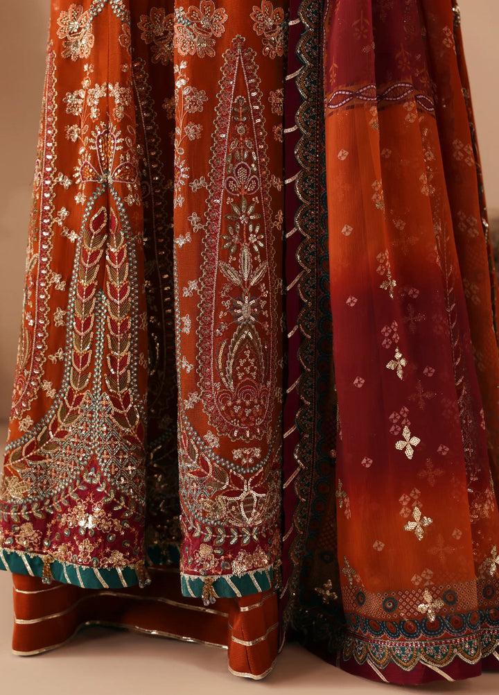 Xenia Formals Unstitched Embroidered Chiffon 3 Piece Suit XF26UF 03-IBTIHAL - Festive Collection