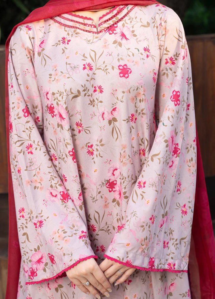 Mah e Noor Intermix by Panache 3 Piece Khaddar Rosabel - Winter Collection