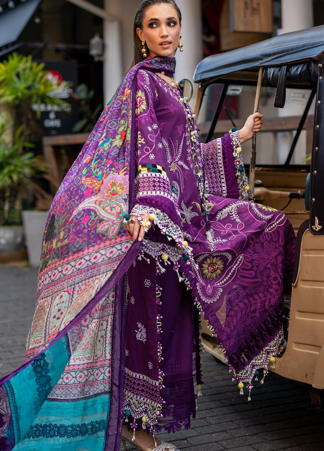 Neroli By Annus Abrar Unstitched Embroidered Lawn 3 Piece Suit ABR26UNL 08 Zoila - Festive Collection