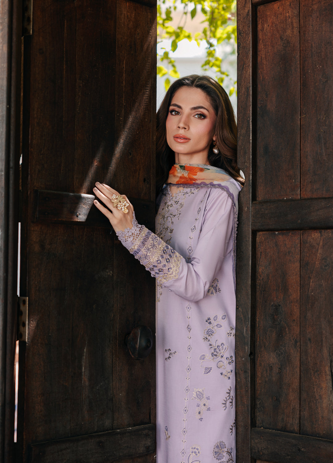 Zync by Florent Unstitched Embroidered Lawn 3 Piece Suit FL26ULZ FZ-2B - Lawn Collection