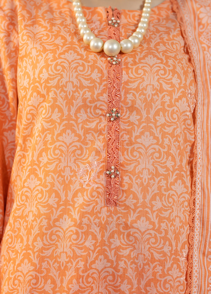 Regalia Textile Unstitched Embroidered Lawn 3 Piece Suit RG26EUS D-8 - Summer Collection