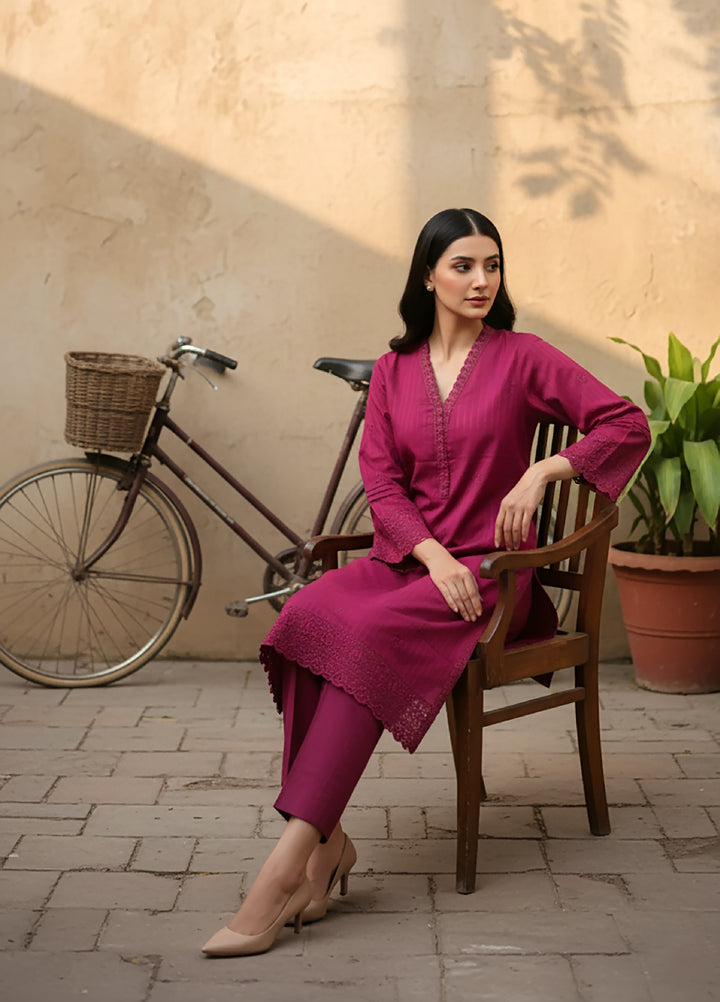 Lakhany Women Ready To Wear Embroidered 2 Piece Cambric LG-IZ-0414-W-EMB-2P - Winter Collection