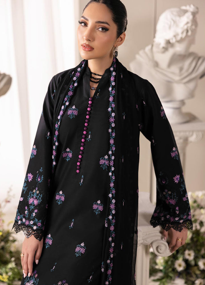 RajBari Exclusive Unstitched Embroidered Lawn 3 Piece Suit RB26UE D-1 - Summer Collection