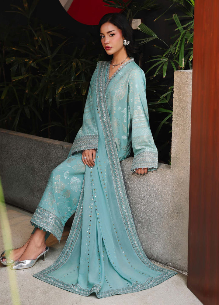 Maya by Nureh Unstitched Embroidered Jacquard 3 Piece Suit NU26UJM NJ-108 - Casual Collection