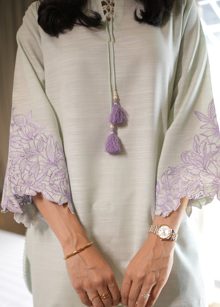 Pret Essentials by Sahar Pret Embroidered Khaddar 2 Piece AWEK-RR-06 - Winter Collection