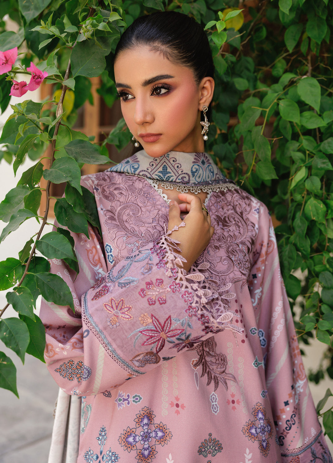 Zync by Florent Whispers Unstitched Embroidered Modal 3 Piece FL25WW FL-5A - Winter Collection