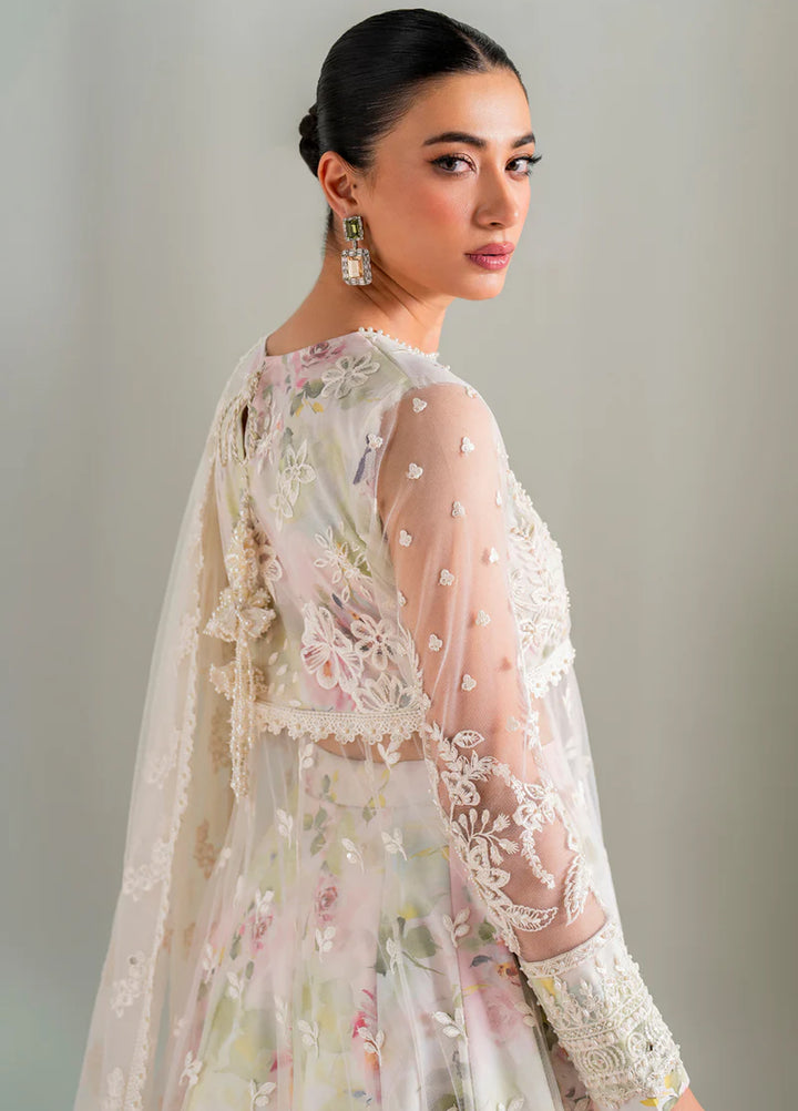 Chantelle by Baroque Unstitched Net Embroidered Suits 3 Piece BQ25FC UF-686 - Festive Collection