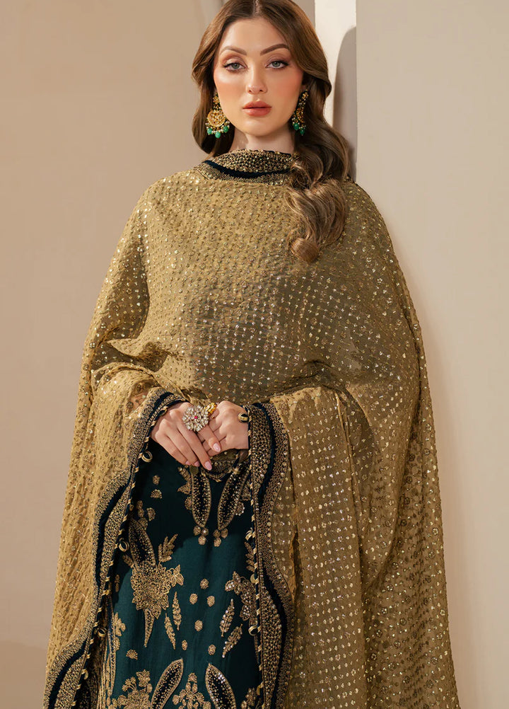 Jazmin Unstitched Chiffon Embroidered Suits 3 Piece JZ25CF JZ-WF25-06 - Festive Collection