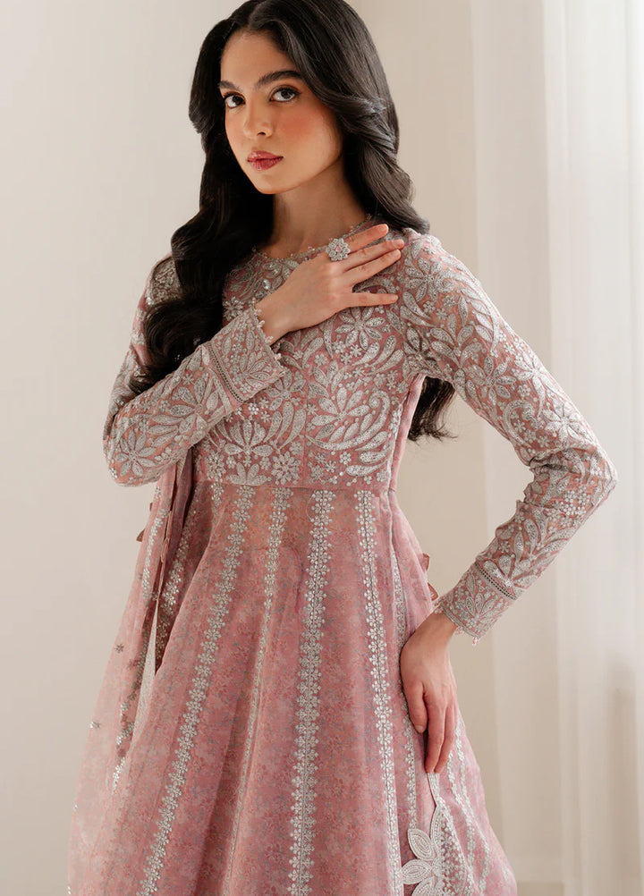 Jazmin Unstitched Chiffon Embroidered Suits 3 Piece JZ25CF JZ-UC-D3079 - Festive Collection