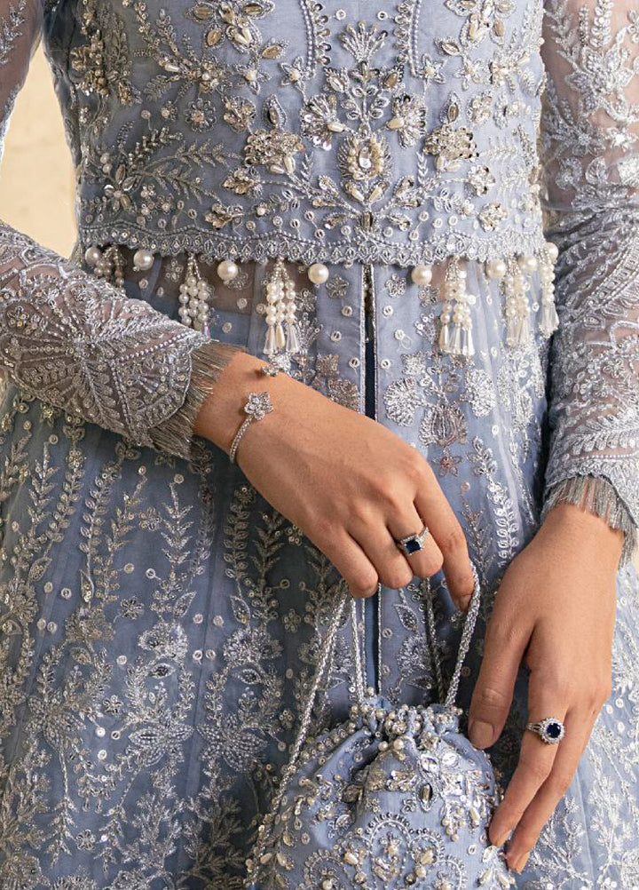 Azira by Gulaal Unstitched Luxury Embroidered Organza 3 peice GL25AF LFU-02 Zahira - Formals Collection