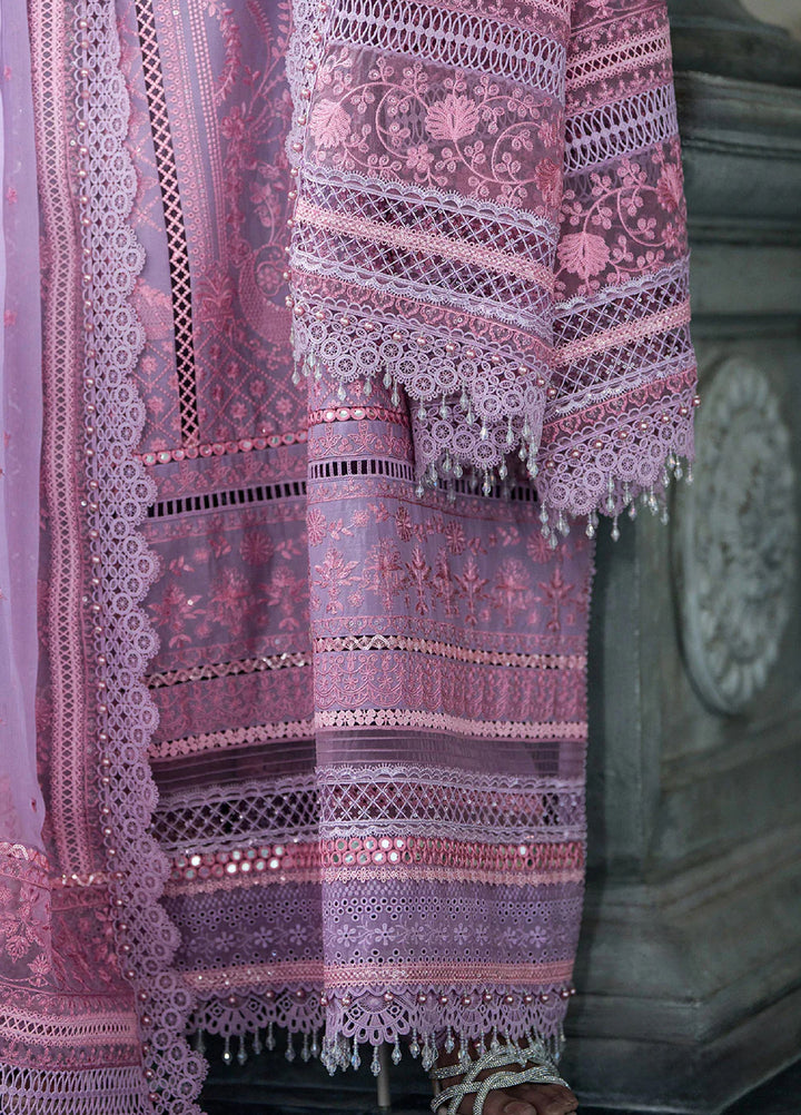 Sobia Nazir Unstitched Embroidered Luxury Lawn 3 Piece Suit SN26ULE D-02 A - Eid Collection