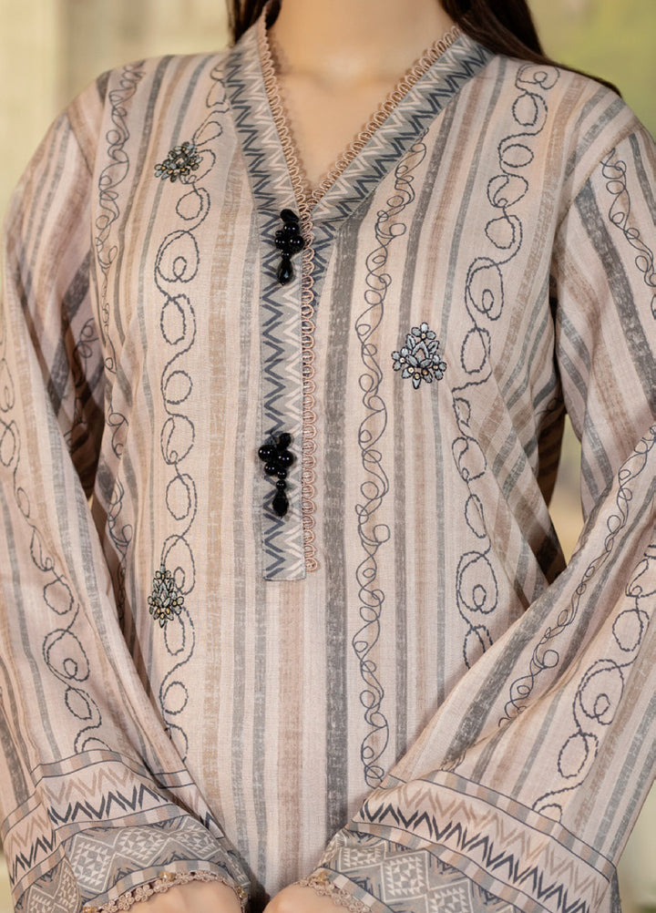 Regalia Textile Unstitched Embroidered Lawn 3 Piece Suit RG26EUS D-3 - Summer Collection