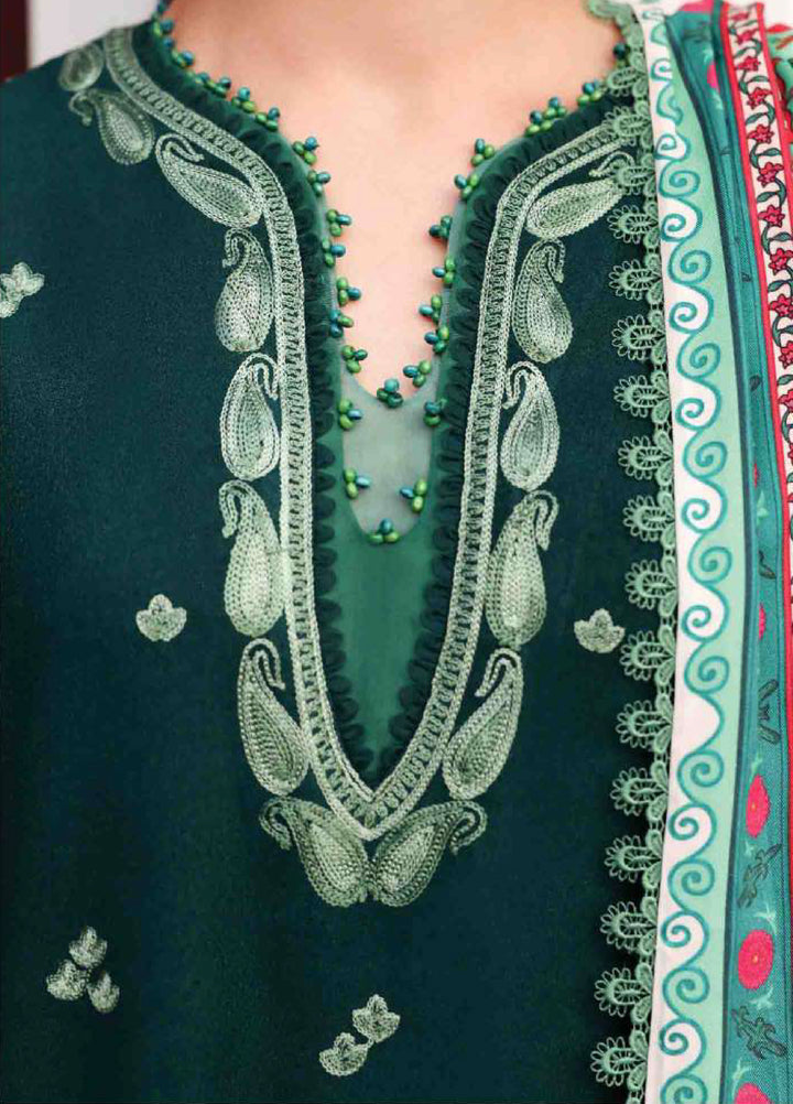 Amaris by Republic Womenswear Unstitched Luxury Shawl Karandi Embroidered Suits 3 Piece RW25AS D-7 - Winter Collection