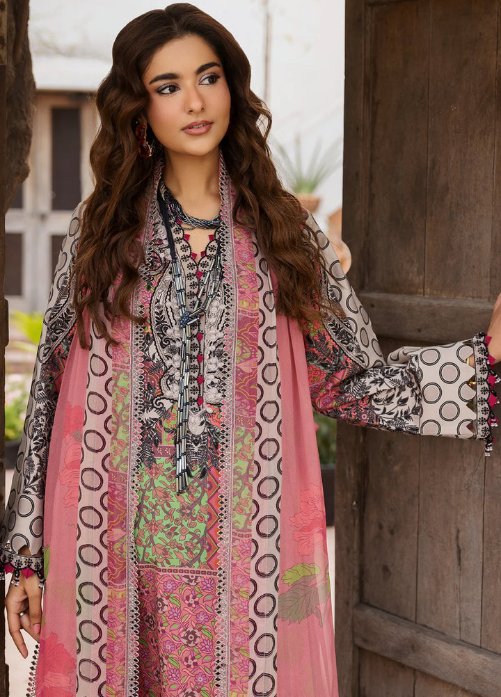 Andaaz by Charizma Unstitched Embroidered Lawn 3 Piece Suit CHR26UAL CAD6-04 - Summer Collection