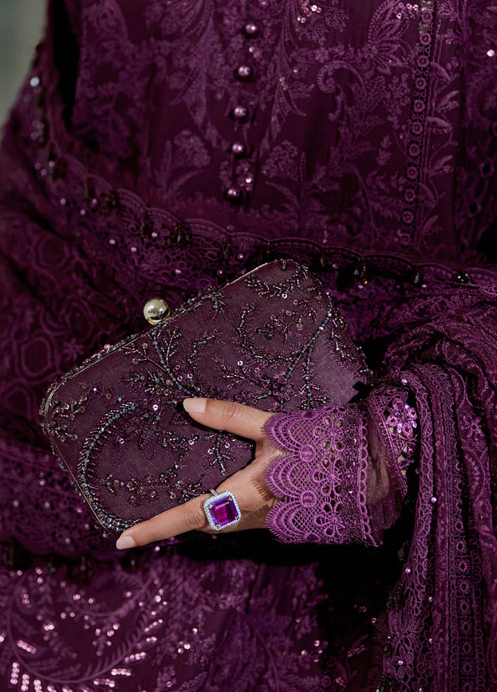 Sobia Nazir Unstitched Embroidered Luxury Lawn 3 Piece Suit SN26ULE D-03 B - Eid Collection