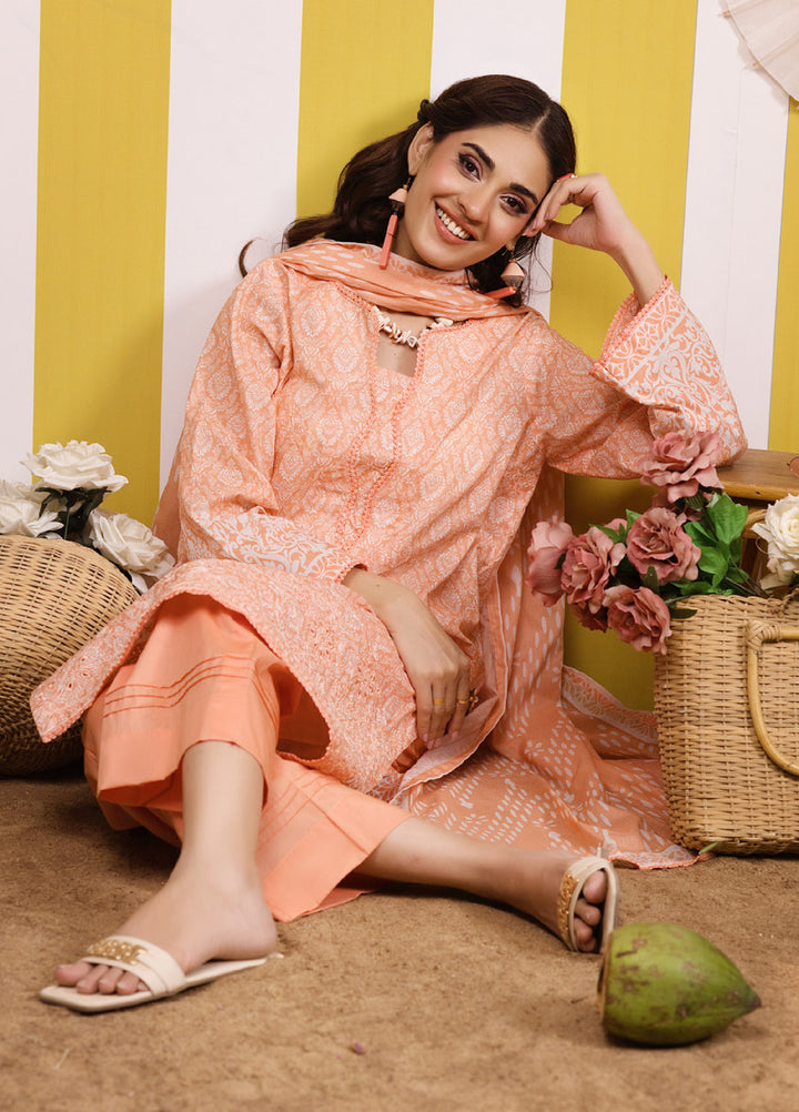 Regalia Textiles Unstitched Embroidered Lawn 3 Piece Suit RG26UEL D-10 - Casual Collection