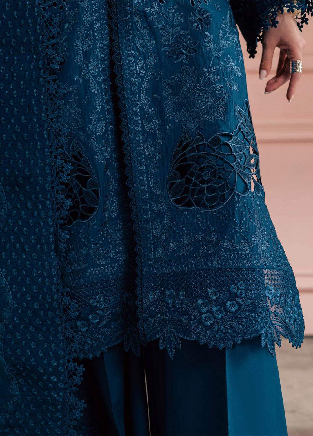 Feya by Nureh Unstitched Embroidered Lawn 3 Piece Suit NU26UFEL FE-14 - Eid Collection