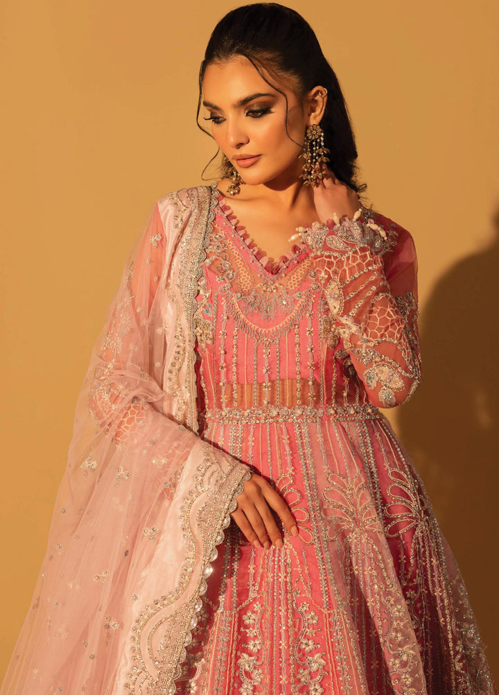 Aylin Unstitched Raw Silk Embroidered Suits 3 Piece AYL25US PETAL BLOOM - Festive Collection