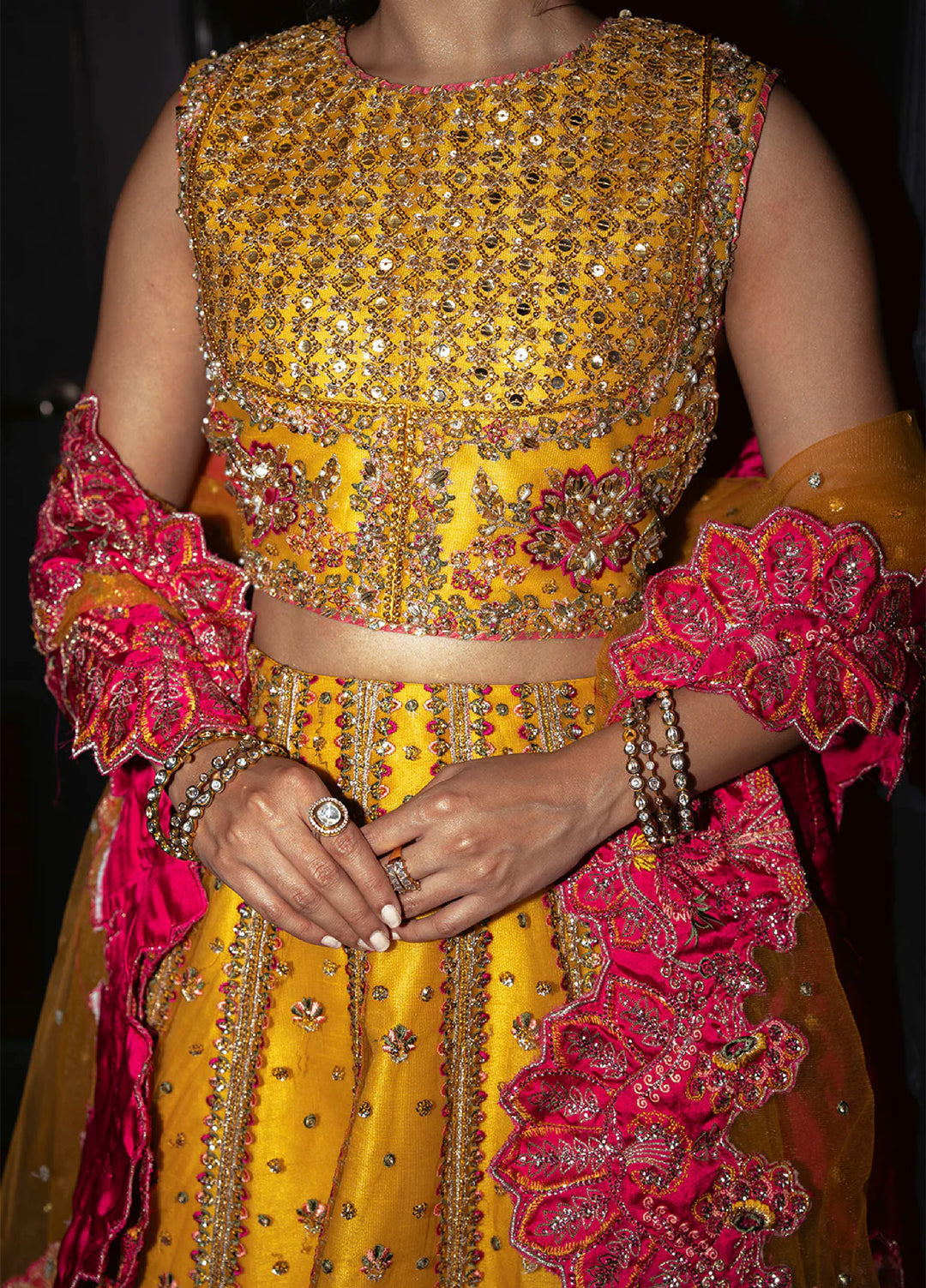 Pari Naaz by Neeshay Embroidered Net Suits Unstitched 3 Piece NSH25PW Zarmin - Formals Collection