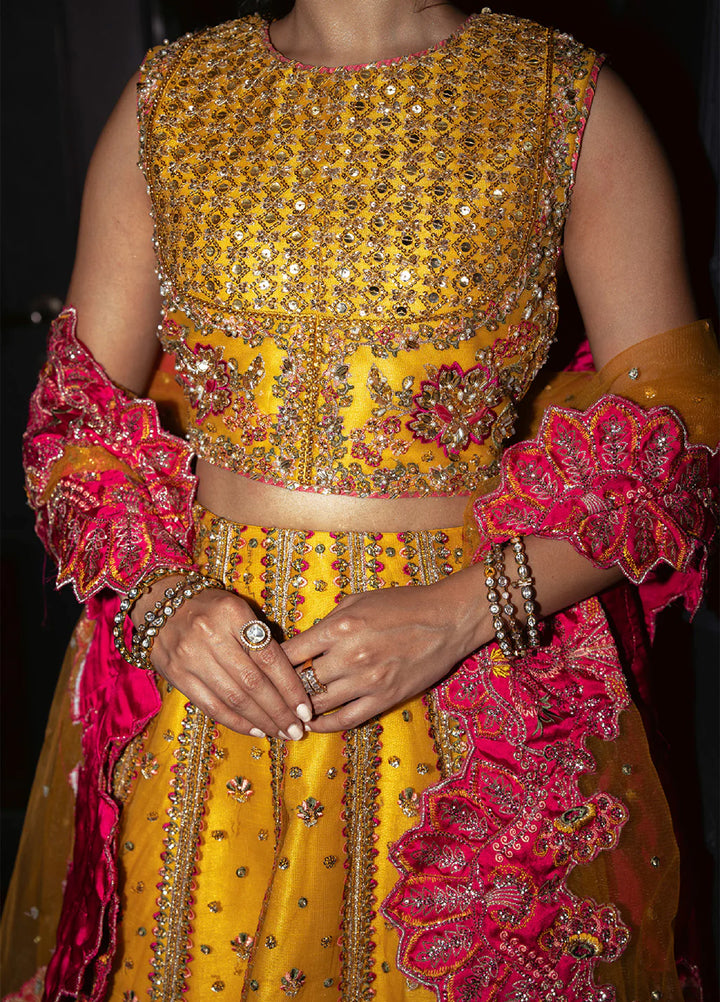 Pari Naaz by Neeshay Embroidered Net Suits Unstitched 3 Piece NSH25PW Zarmin - Formals Collection