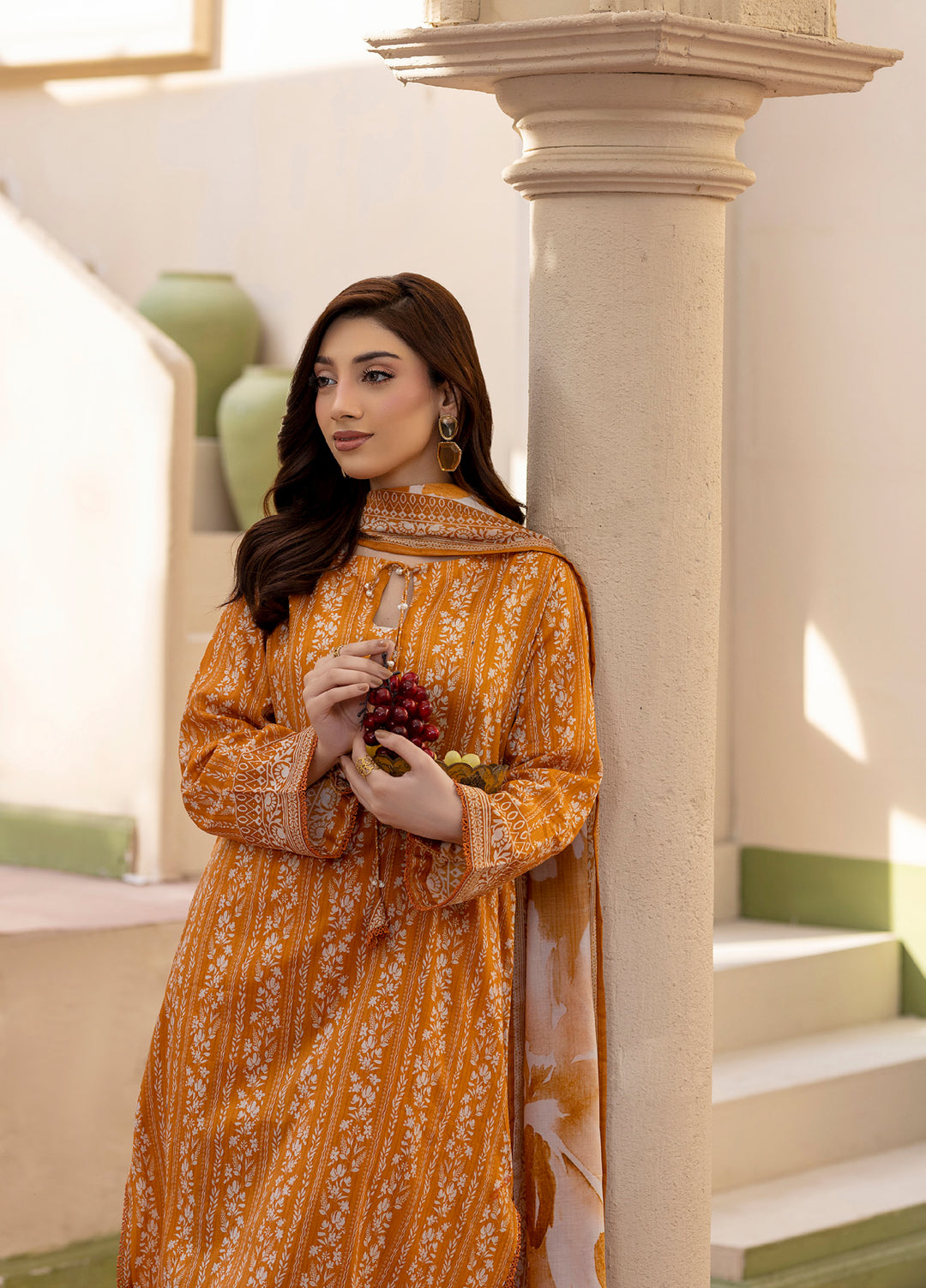 Salina by Regalia Textile Unstitched Printed Lawn 3 Piece Suit RG26PUS D-9 - Summer Collection