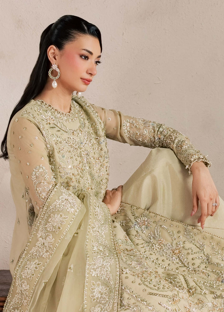 Sorelle by Aylin Unstitched Hand work Organza 3 Piece Suit AY26US Orlina - Festive Collection