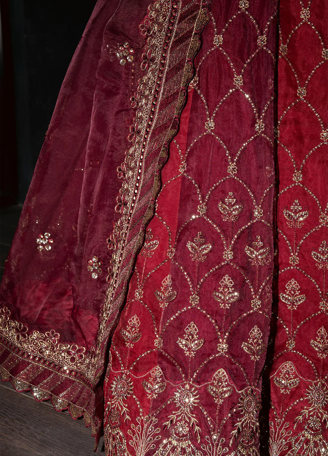 Pari Naaz by Neeshay Embroidered Rawsilk Suits Unstitched 3 Piece NSH25PW Shafaq - Formals Collection