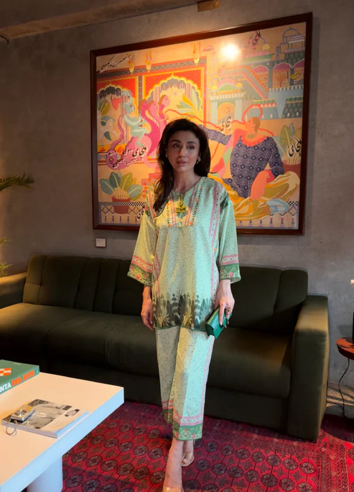 Nairah Women Pret Printed Arabic Lawn Suit NAH26PN Botanical Muse - Spring Collection
