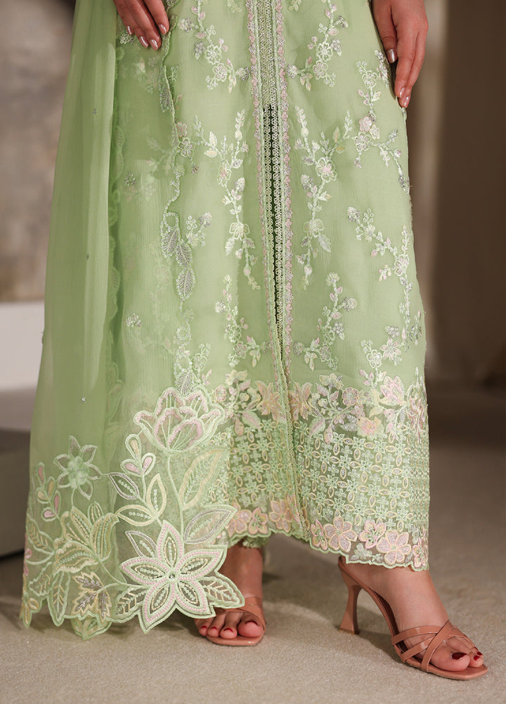 Azure Unstitched Embroidered Chiffon 3 Piece Suit AZ26ULC Fairy Fern - Festive Collection
