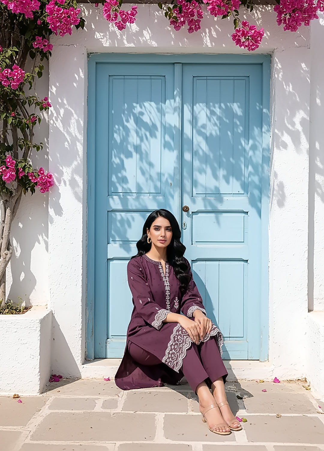 Lakhany Ready To Wear Embroidered Jacquard 1 Piece LG-IZ-0509-W-EMB-1P - Winter Collection