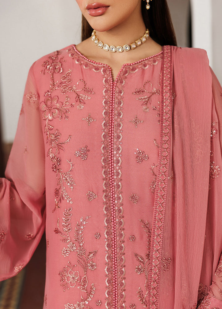 Nourah by Zarif Unstitched Embroidered Chiffon 3 Piece Suit ZR26UCN Nourah Angora ZF/ZQH/ANGORA 06 - Festive Collection