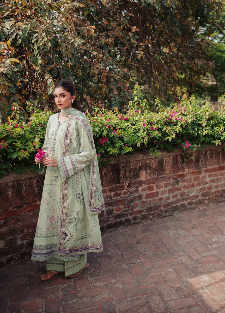 Zync by Florent Unstitched Printed Lawn 3 Piece Suit FL26ULE FZ-11 - Eid Collection