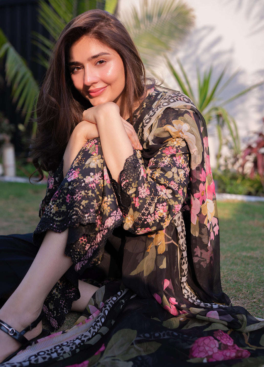 Oh So Cherry by Izel Unstitched Embroidered Lawn 3 Piece Suit Rosaa - Eid Collection