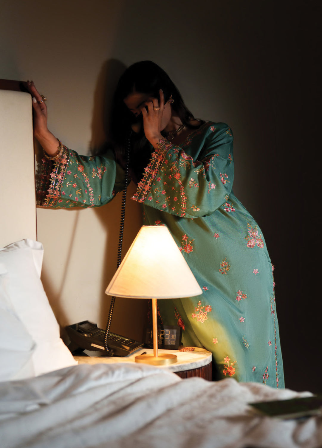 Eala by Casuallite RTW Embroidered Silk Viscose 3 Piece Suit CL26PSEA 02 ELARA - Festive Collection