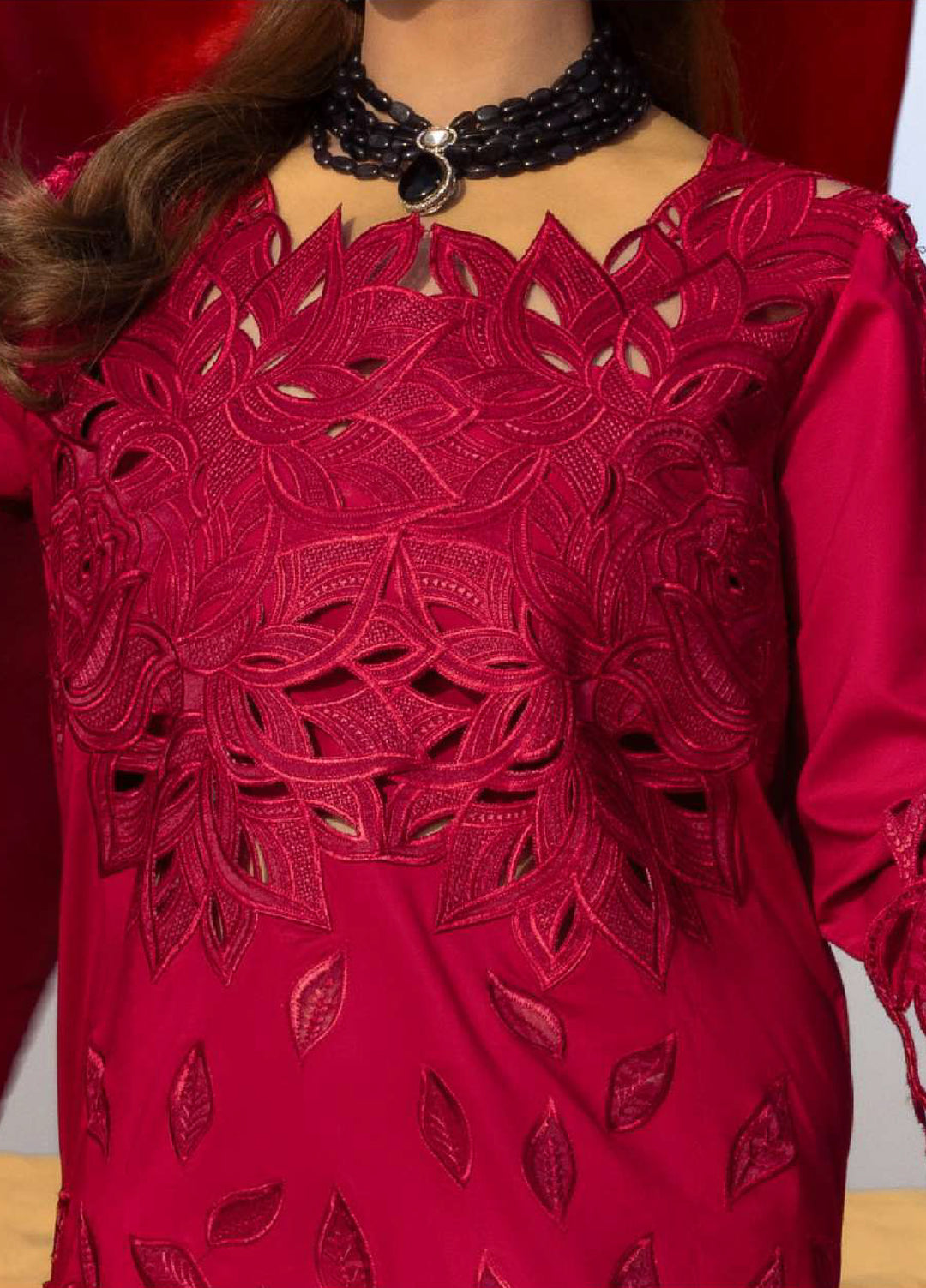 Rang Rasiya Premium Unstitched Embroidered Lawn 3 Piece Suit RR26UP D-12 Rameen - Festive Collection