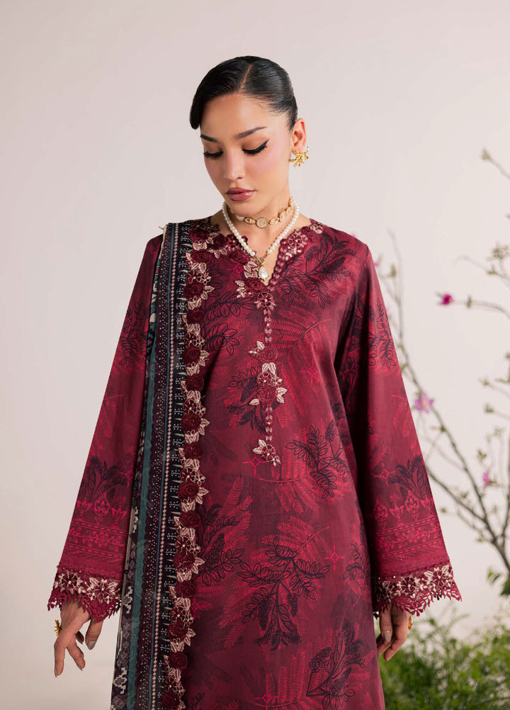 Daily Delight by Nureh Unstitched Embroidered Lawn 3 Piece Suit NU26UDDL DD-28 - Summer Collection