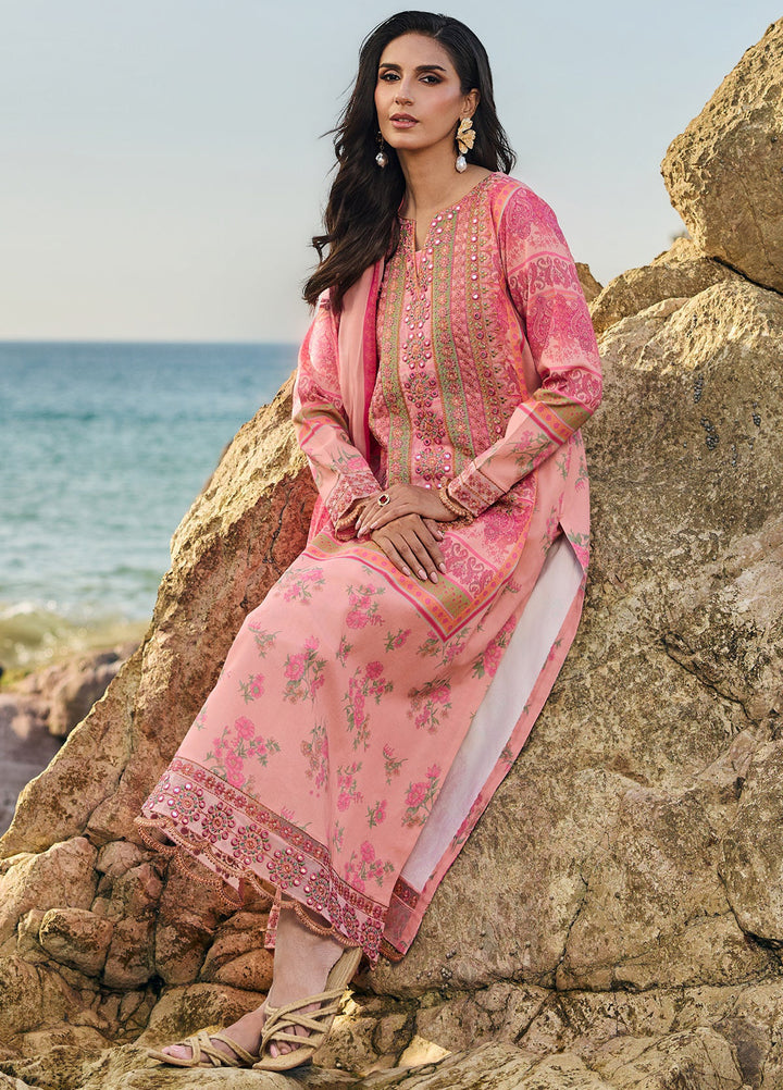 Swiss Miss by Charizma Unstitched Embroidered Swiss Voil 3 Piece Suit CHR26USM CSM6-06 - Summer Collection